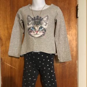 Basic Editions princess kitten outfit size:4/5